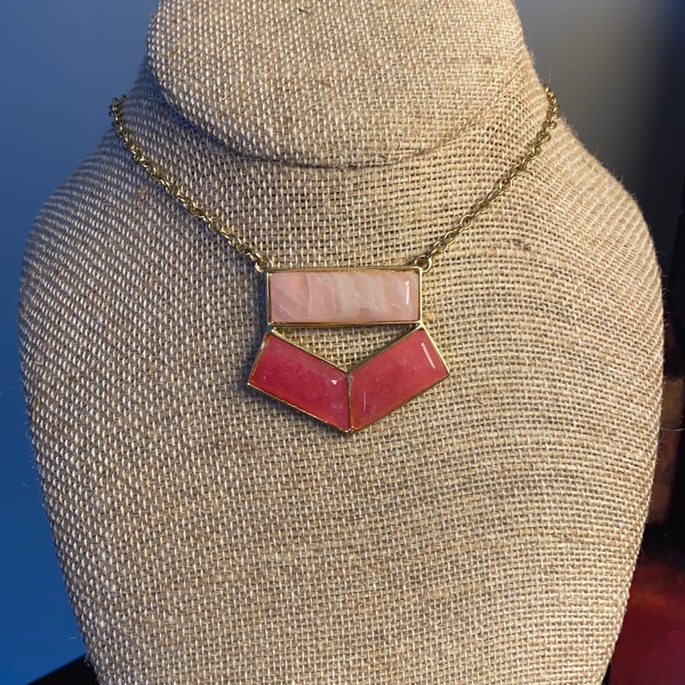 LOFT pink necklace